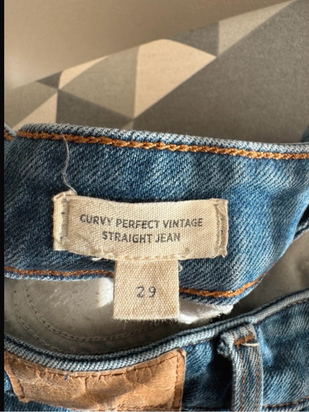Madewell Light Blue Denim Jeans - Classic Wash - Picture 5 of 9